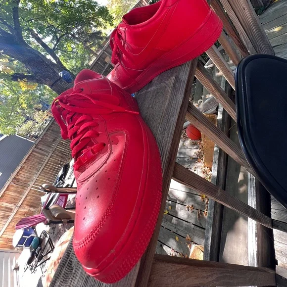 All Red Air Force One (Men’s US 13) Nike Air Force 1 Low  main image 4